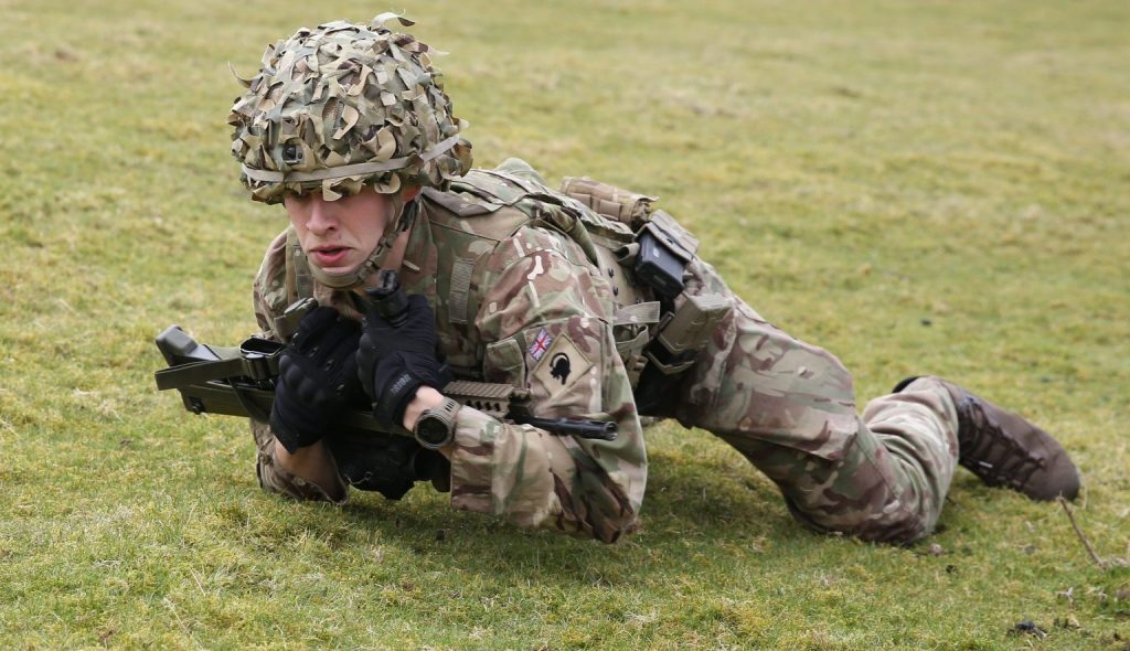 Reserves train for new job-related fitness test - RFCA Yorkshire