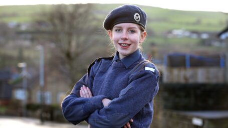 Air cadet Katie Asford